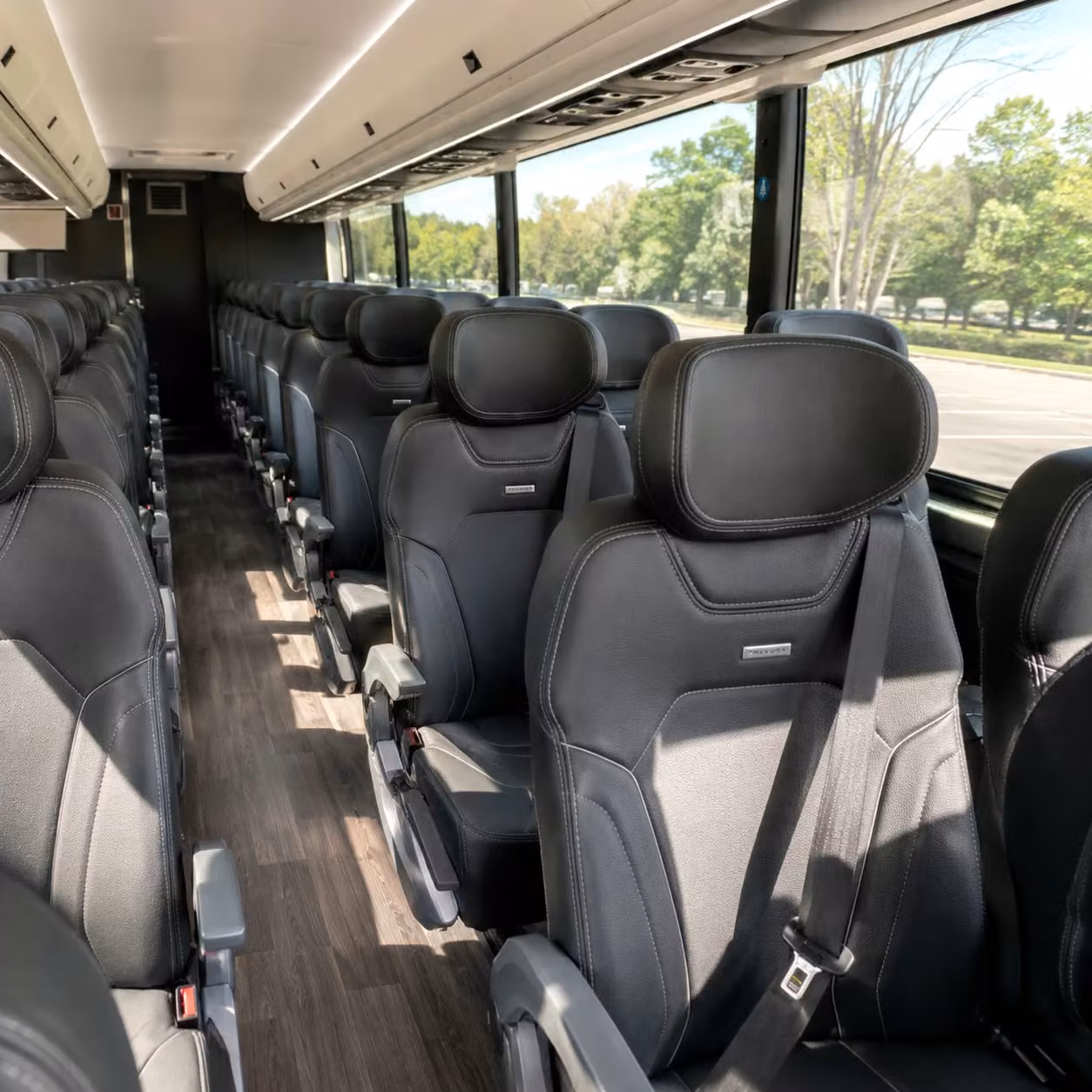 charter buses for sparks industrial and logistics corporate transportation