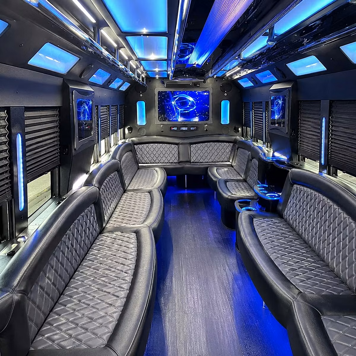 party bus interior