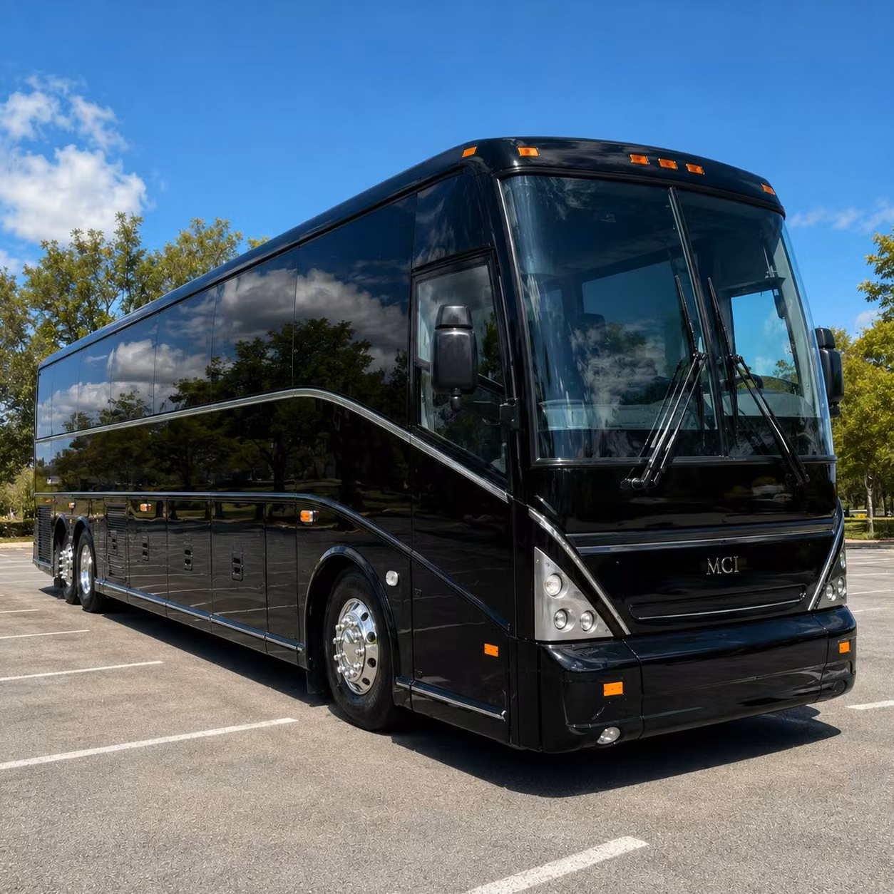 sparks charter bus rental fleet
