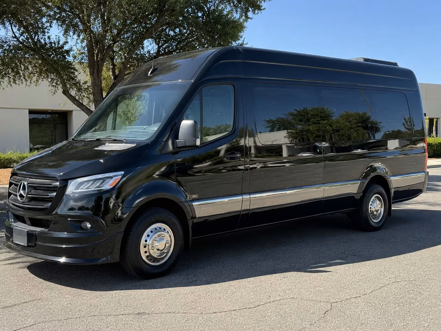 sprinter van with driver